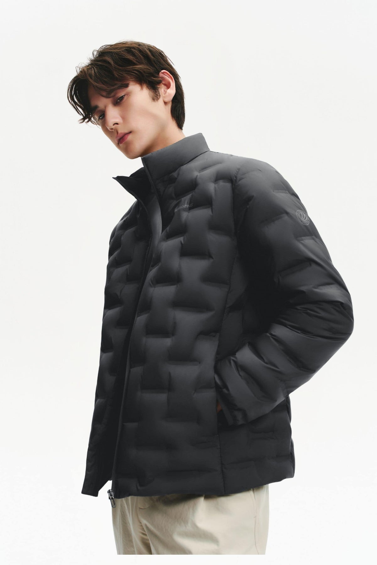 Mens Ultralight Goose Down Jacket 033
