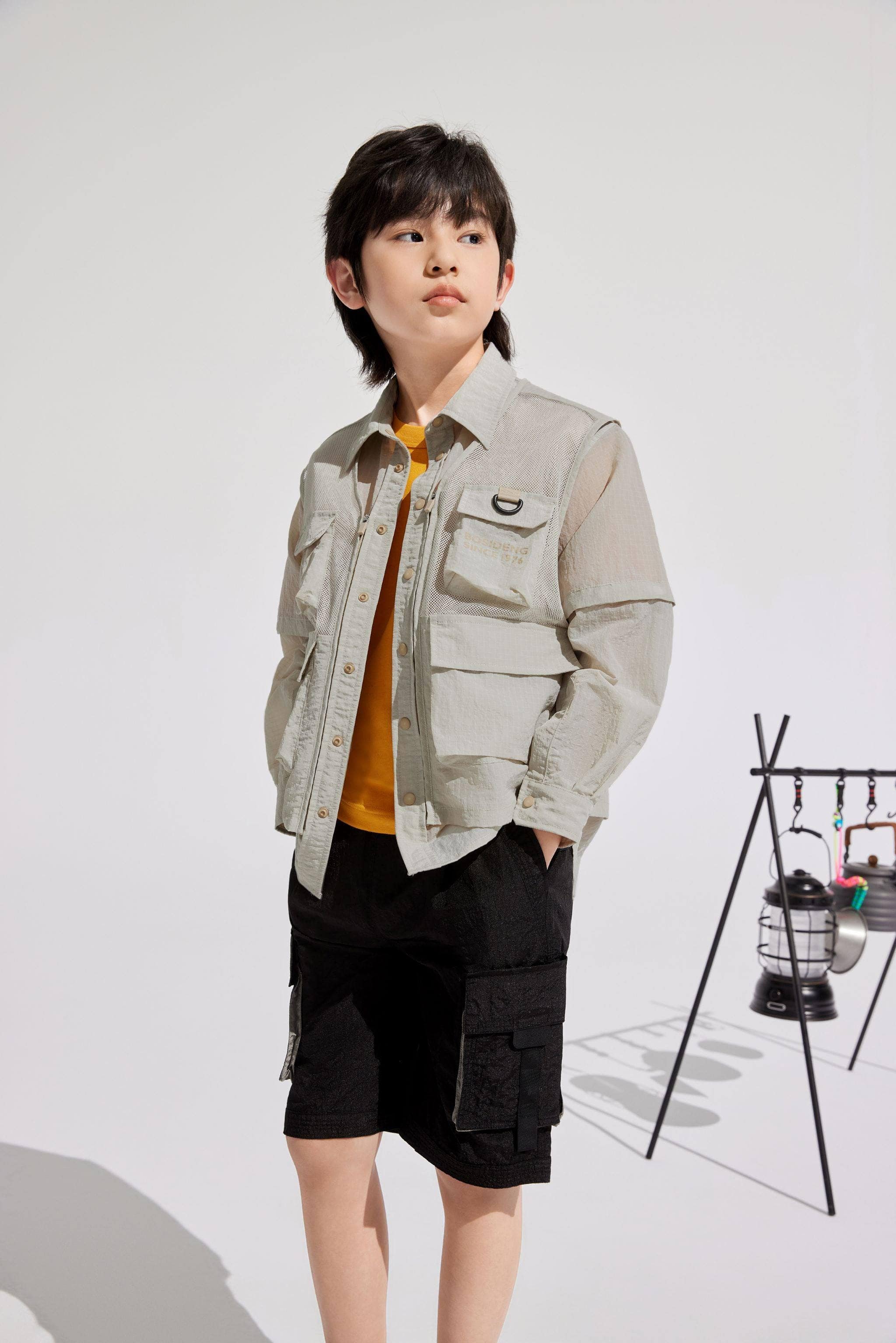 BOSIDENG SS23 Kids Shell Jacket