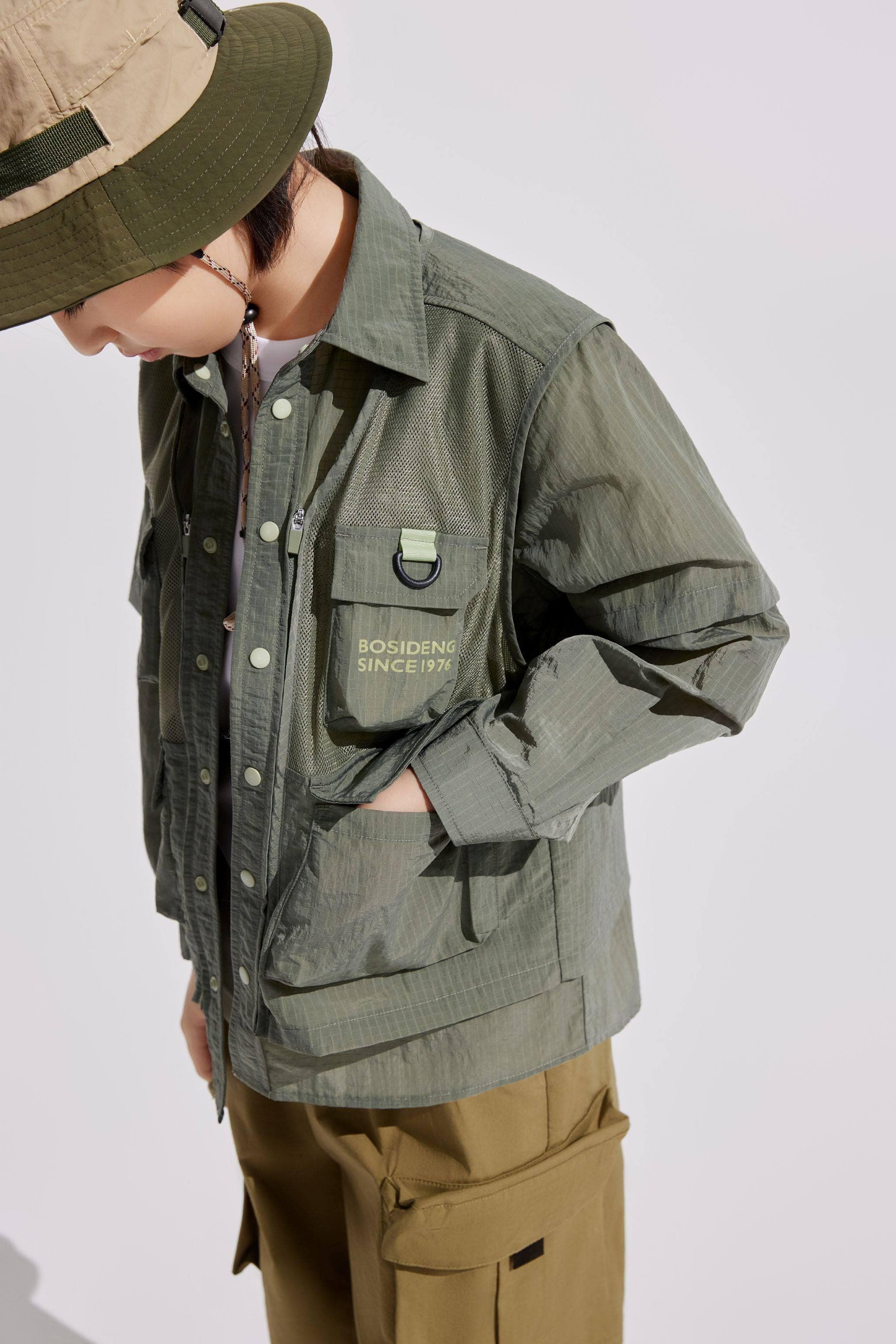 BOSIDENG SS23 Kids Shell Jacket