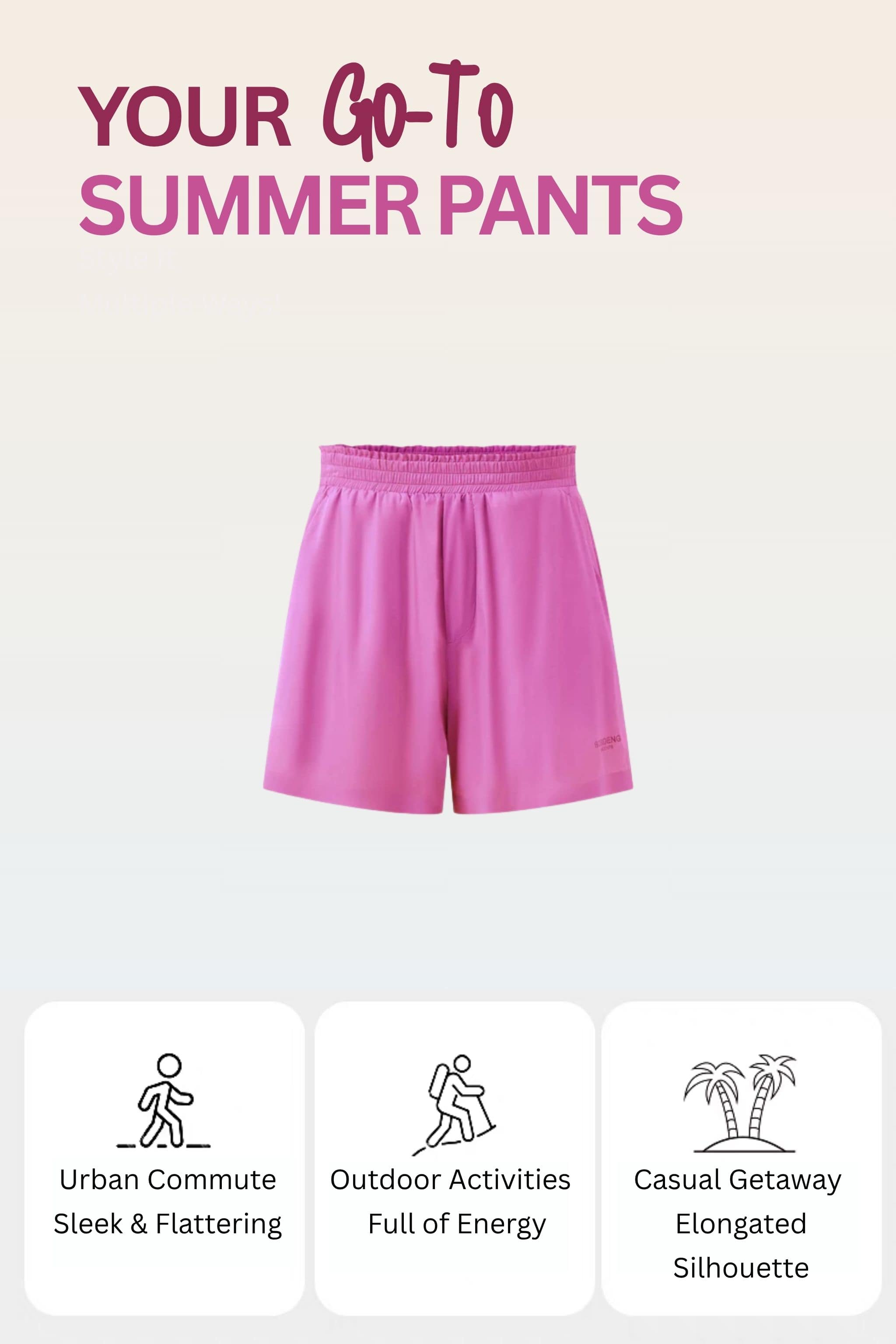 Silk Blend Summer Protection Shorts