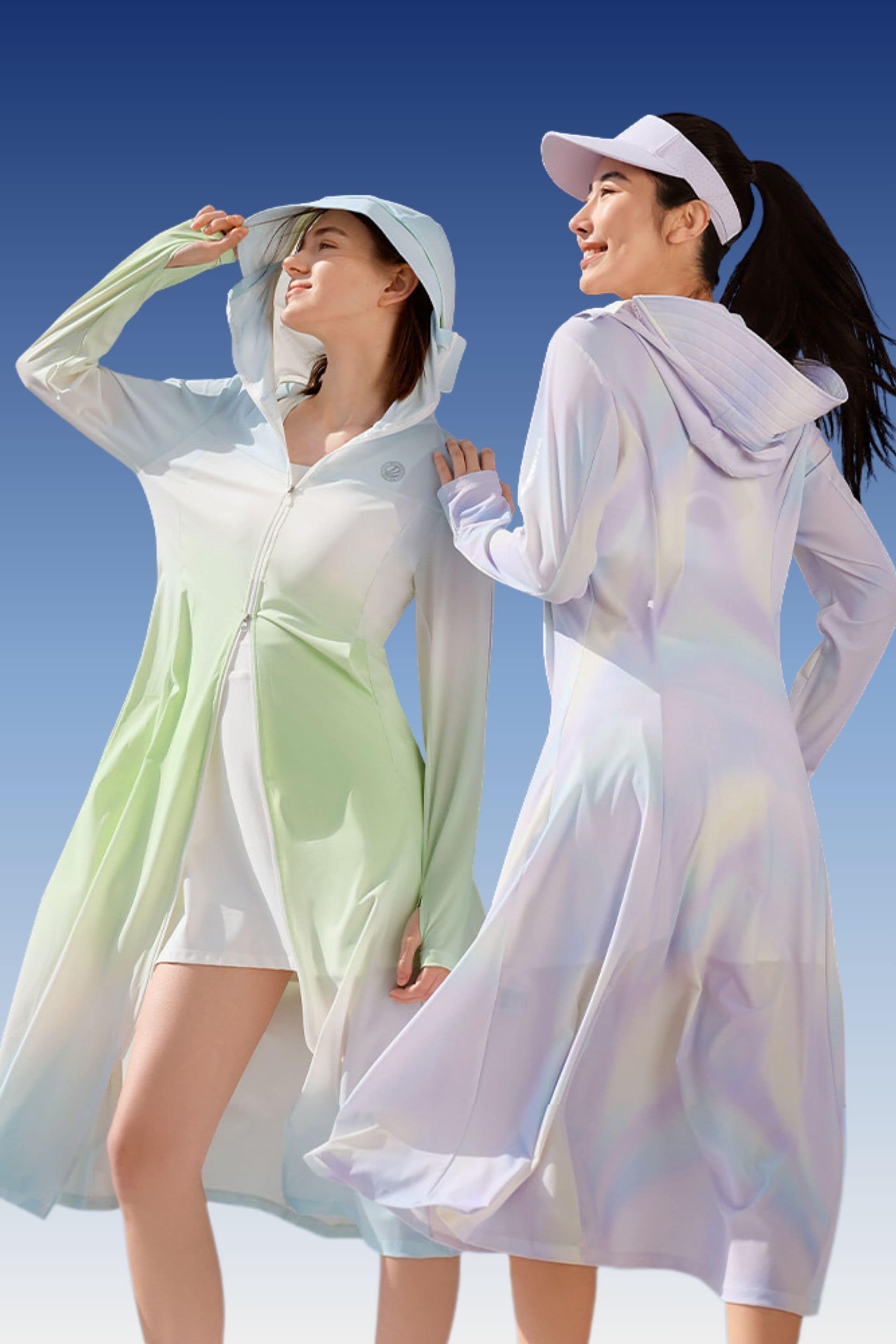 Women's UPF Protection Full Length Jacket