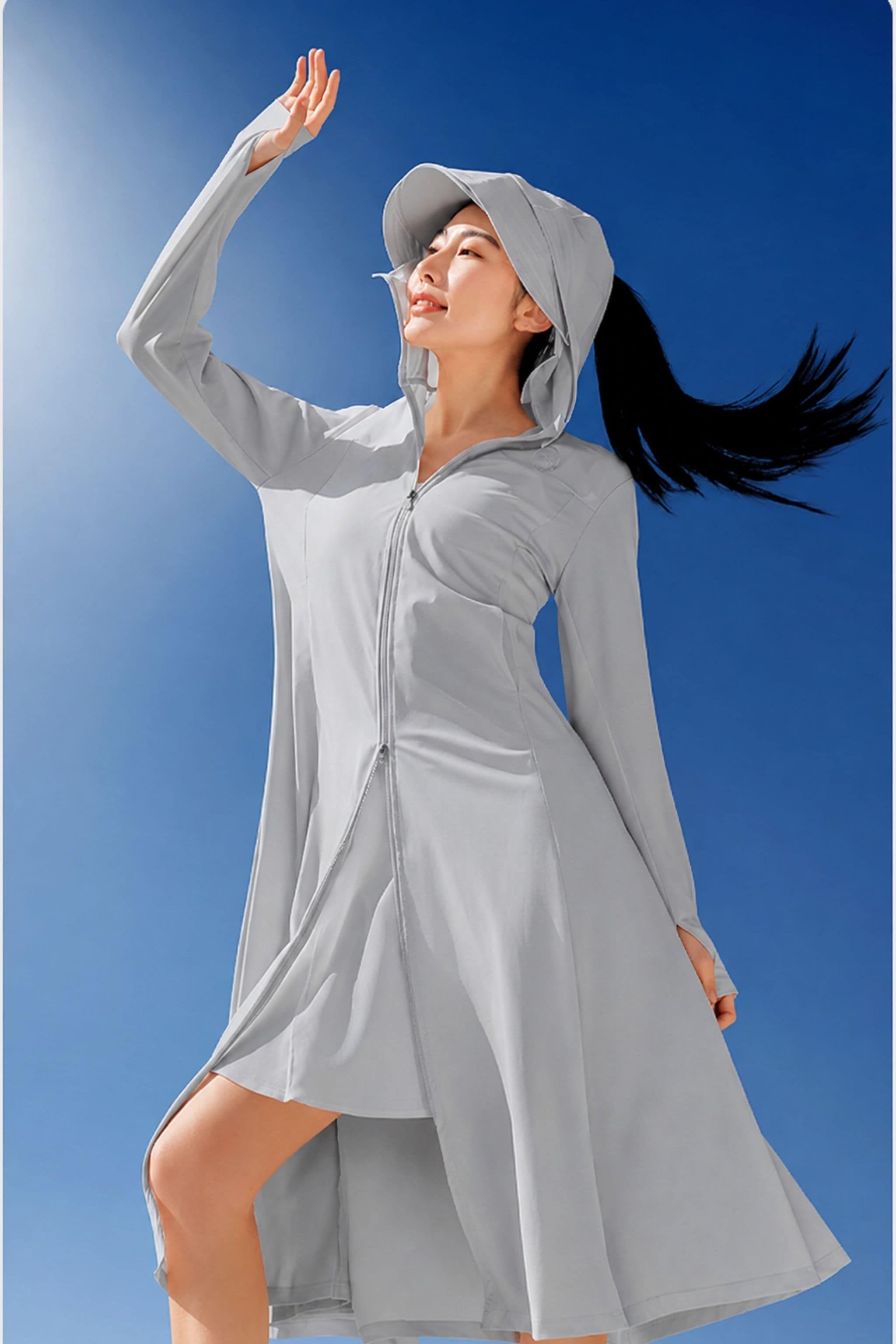 Women's UPF Protection Full Length Jacket