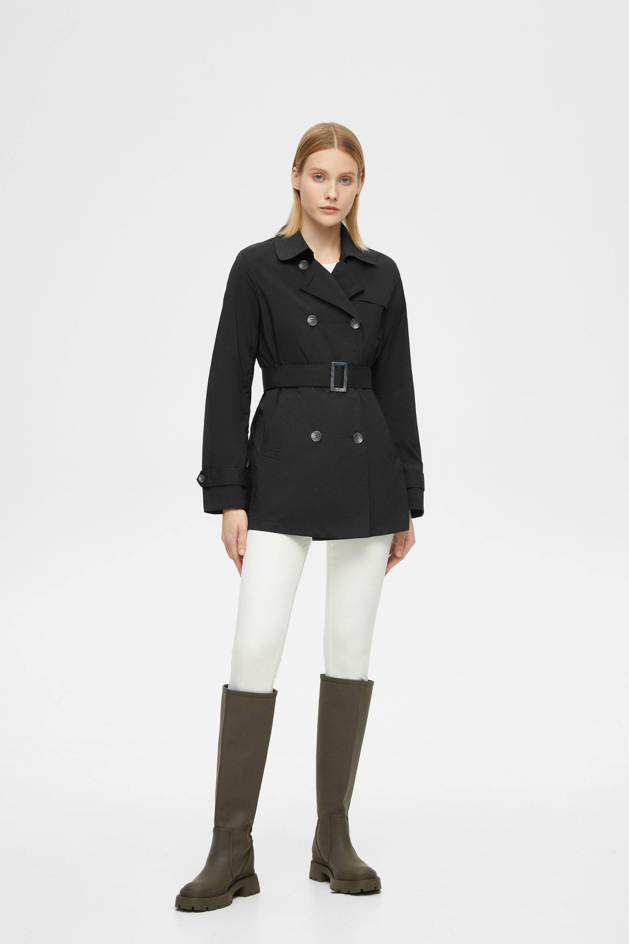 BOSIDENG SS24 Women's UPF Short Summer Trench 112