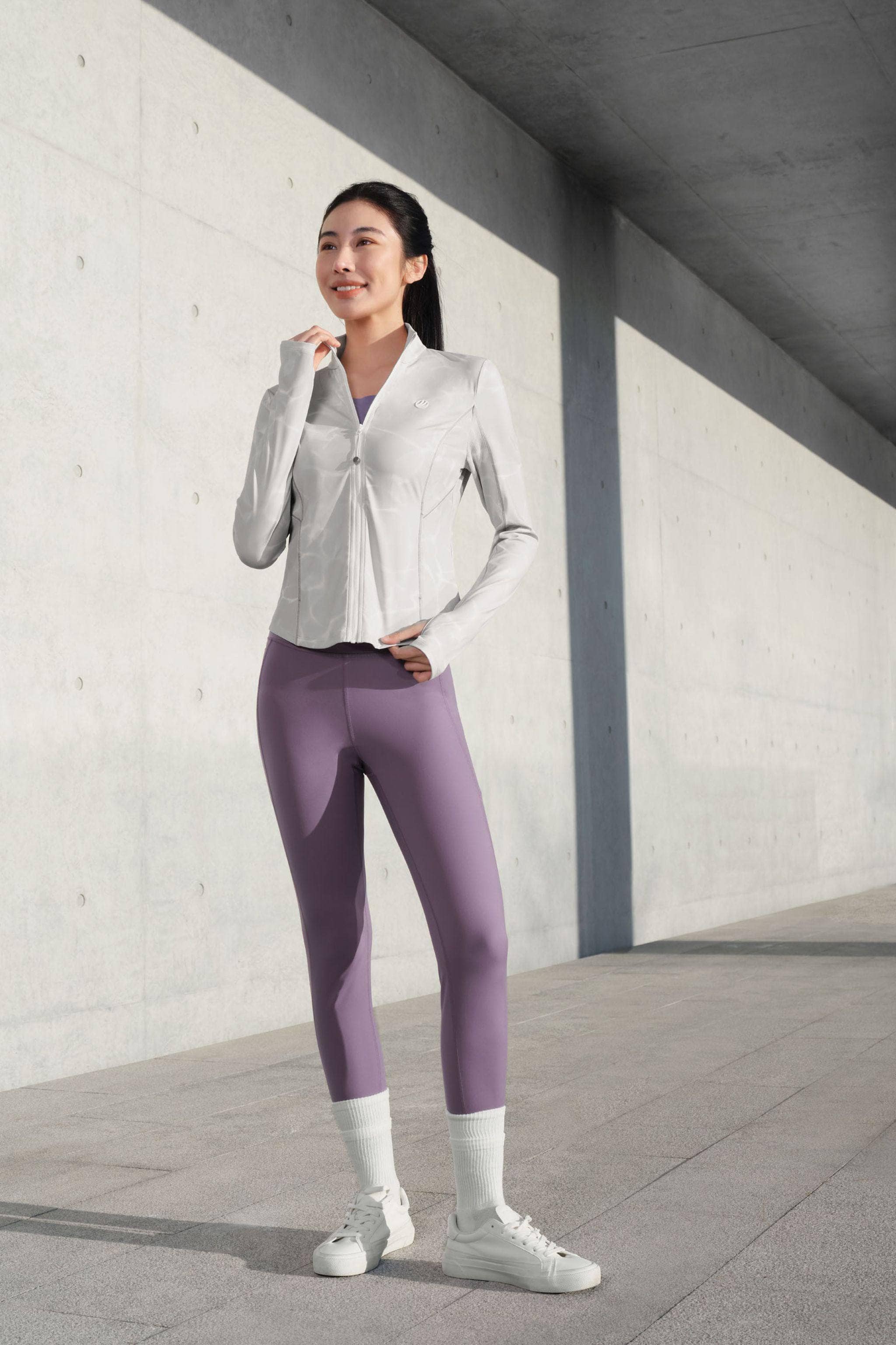 BOSIDENG SS25 Women's Summer Sports Stand Collar Jacket Jackets