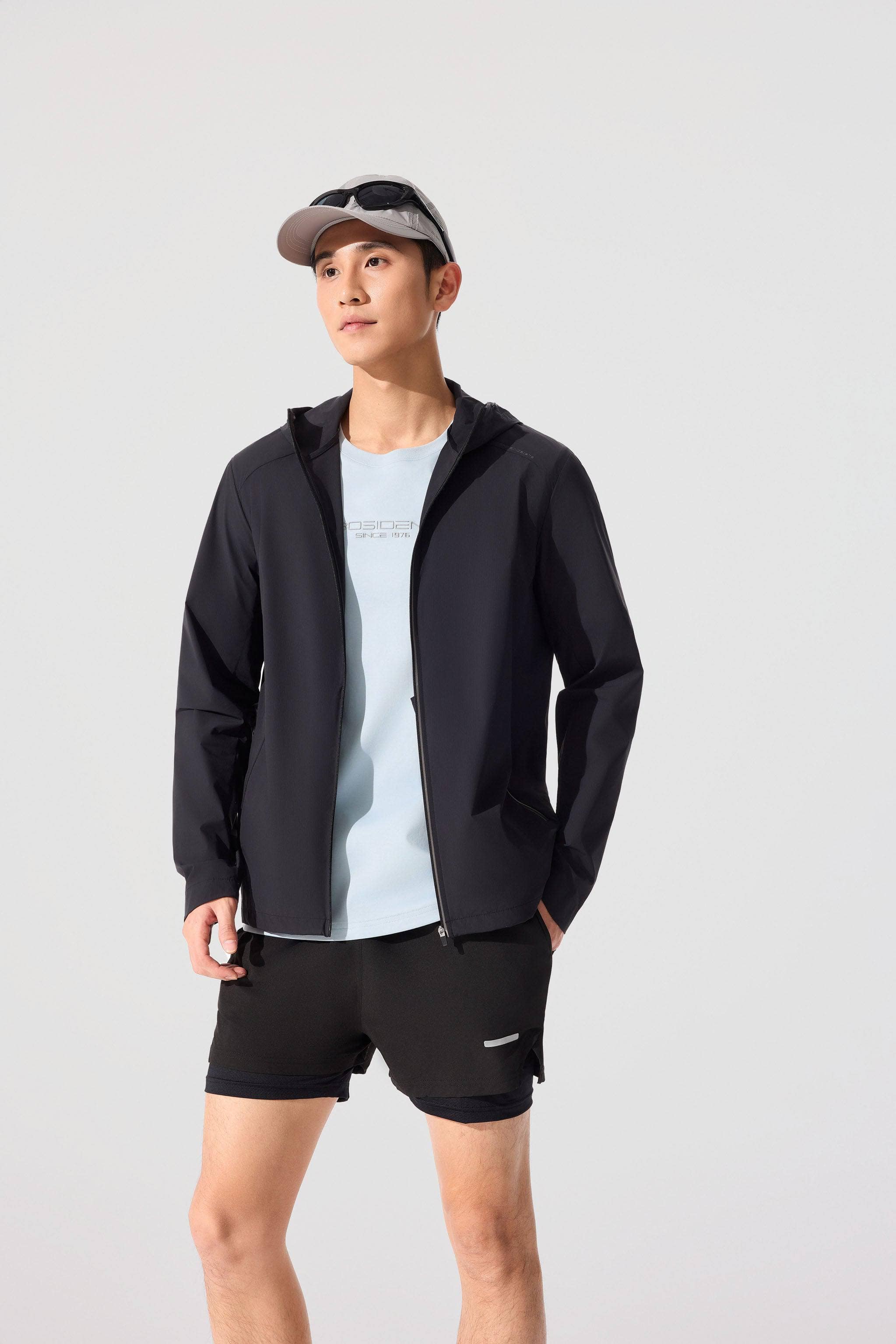 BOSIDENG SS25 Men's Urban Elite Summer Jacket 2101 Coats & Jackets XS / Black