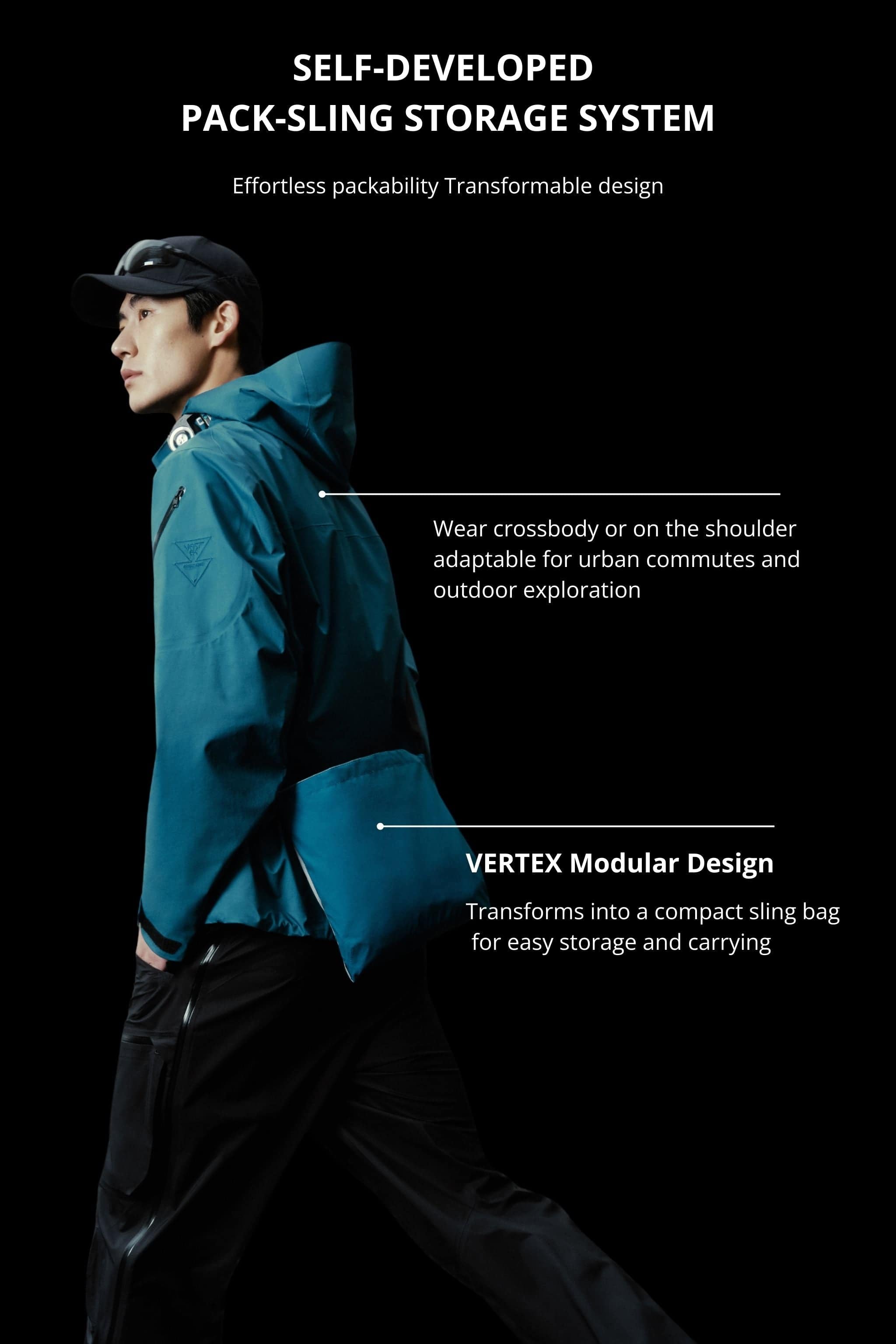 BOSIDENG SS26 VERTEX Shell Jacket 120 Jacket