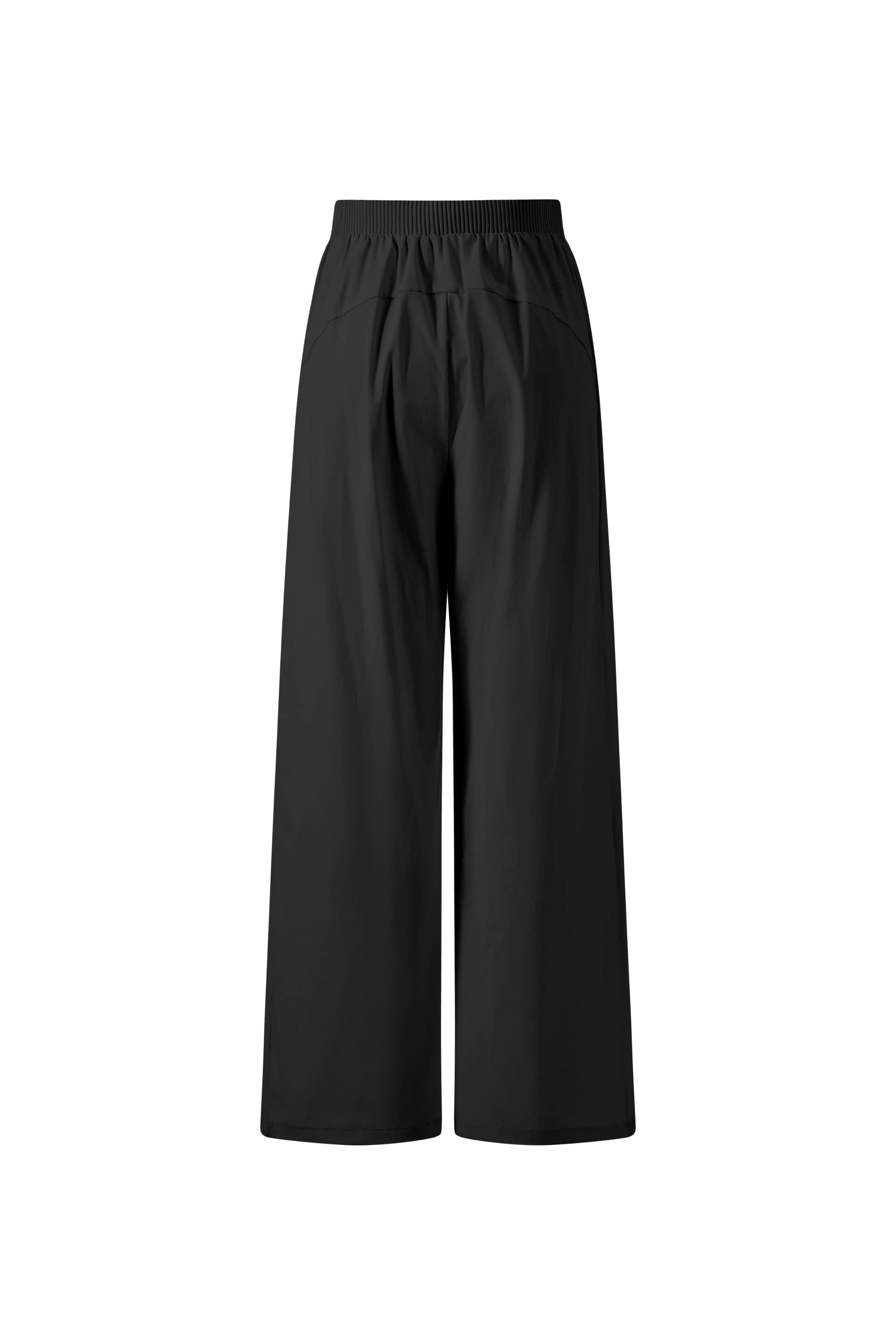 Women's Wide Leg Trousers 808 — trousers keep the wearer cool and present a refined silhouette for both daily wear — view 5