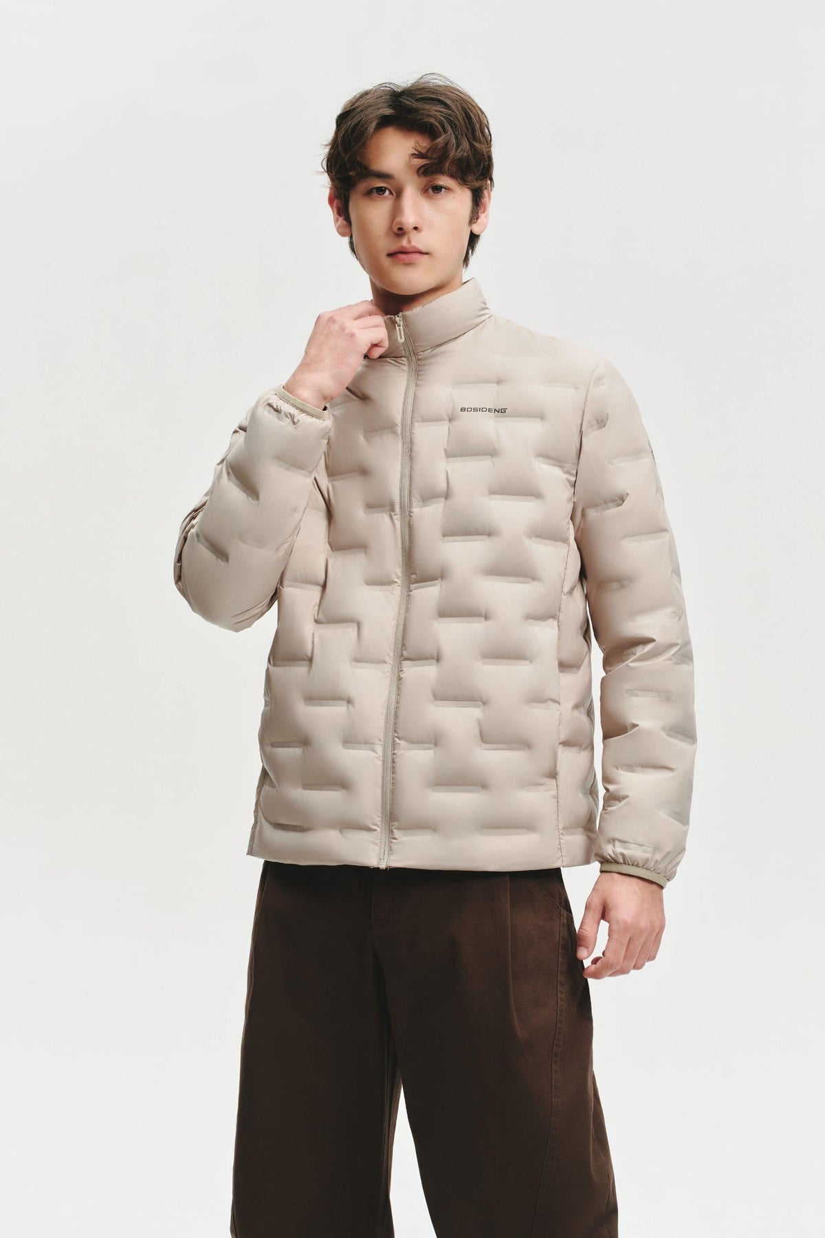 Mens Ultralight Goose Down Jacket 033