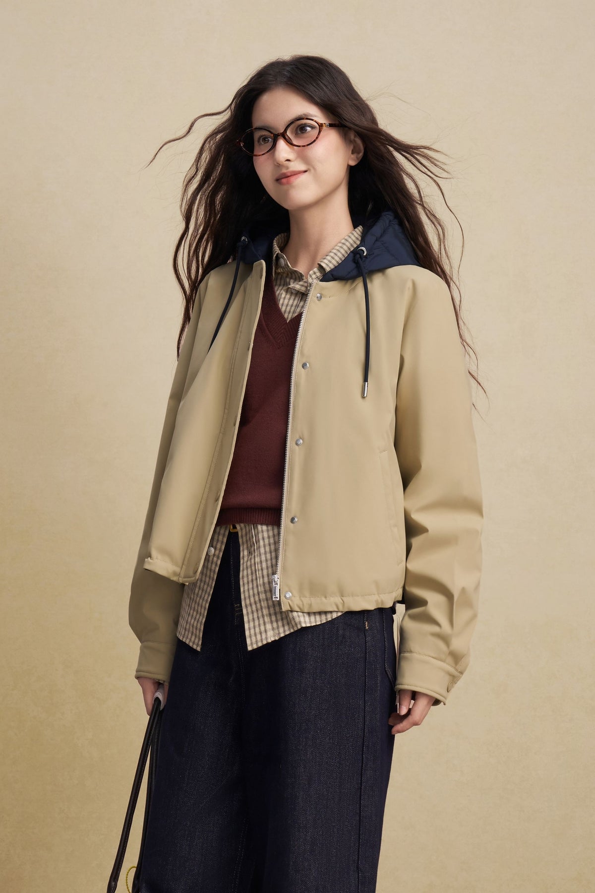 Womens Hybrid Down Jacket 348