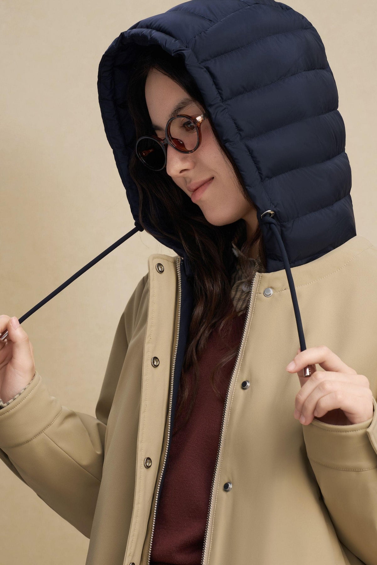 Womens Hybrid Down Jacket 348