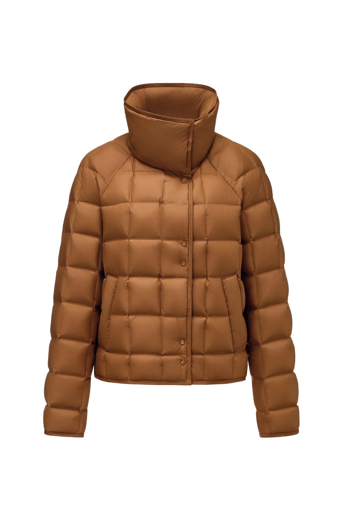 Womens Lapel Collar Goose Down Jacket 114