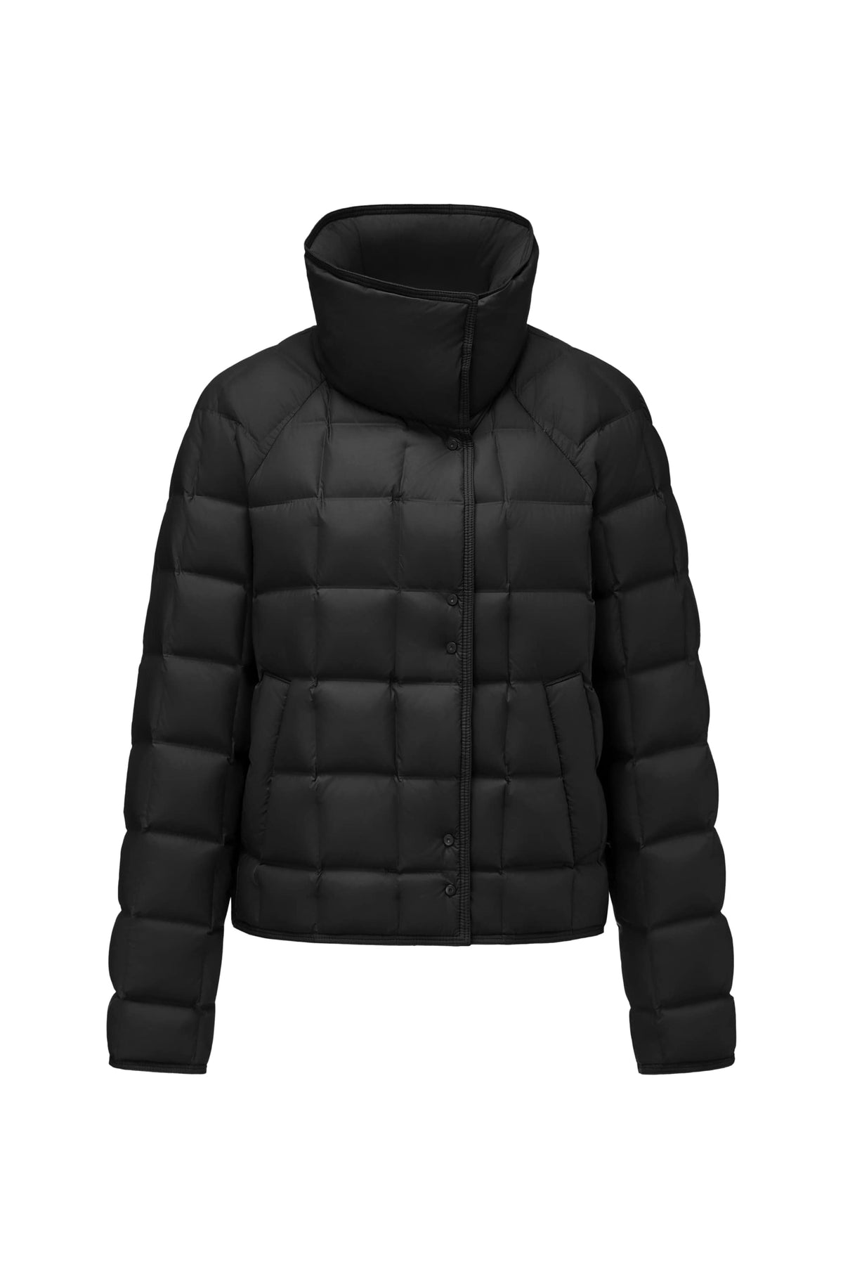 Womens Lapel Collar Goose Down Jacket 114