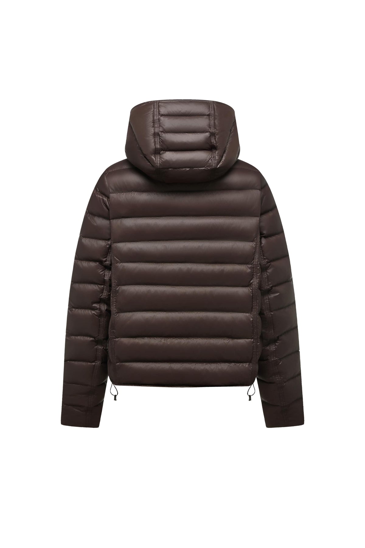Womens Oversized Goose Down Jacket W/ Hood 054M