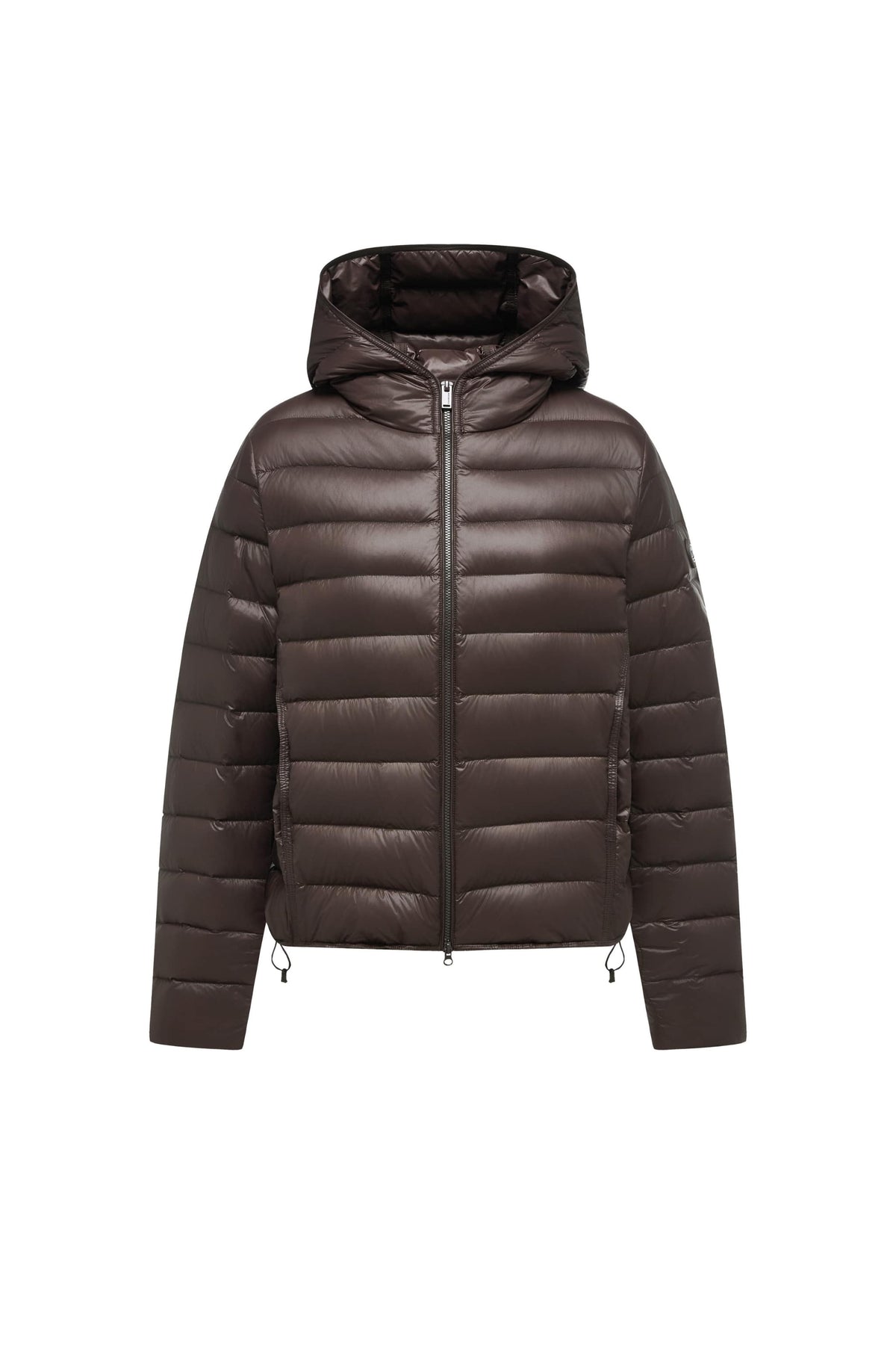 Womens Oversized Goose Down Jacket W/ Hood 054M