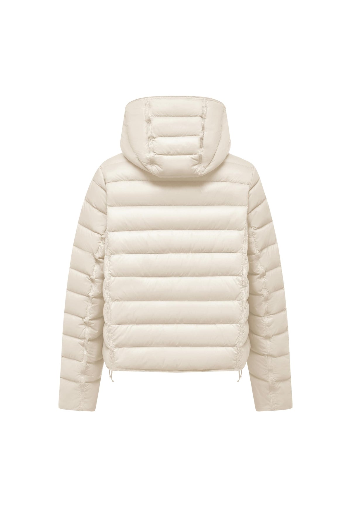 Womens Oversized Goose Down Jacket W/ Hood 054M