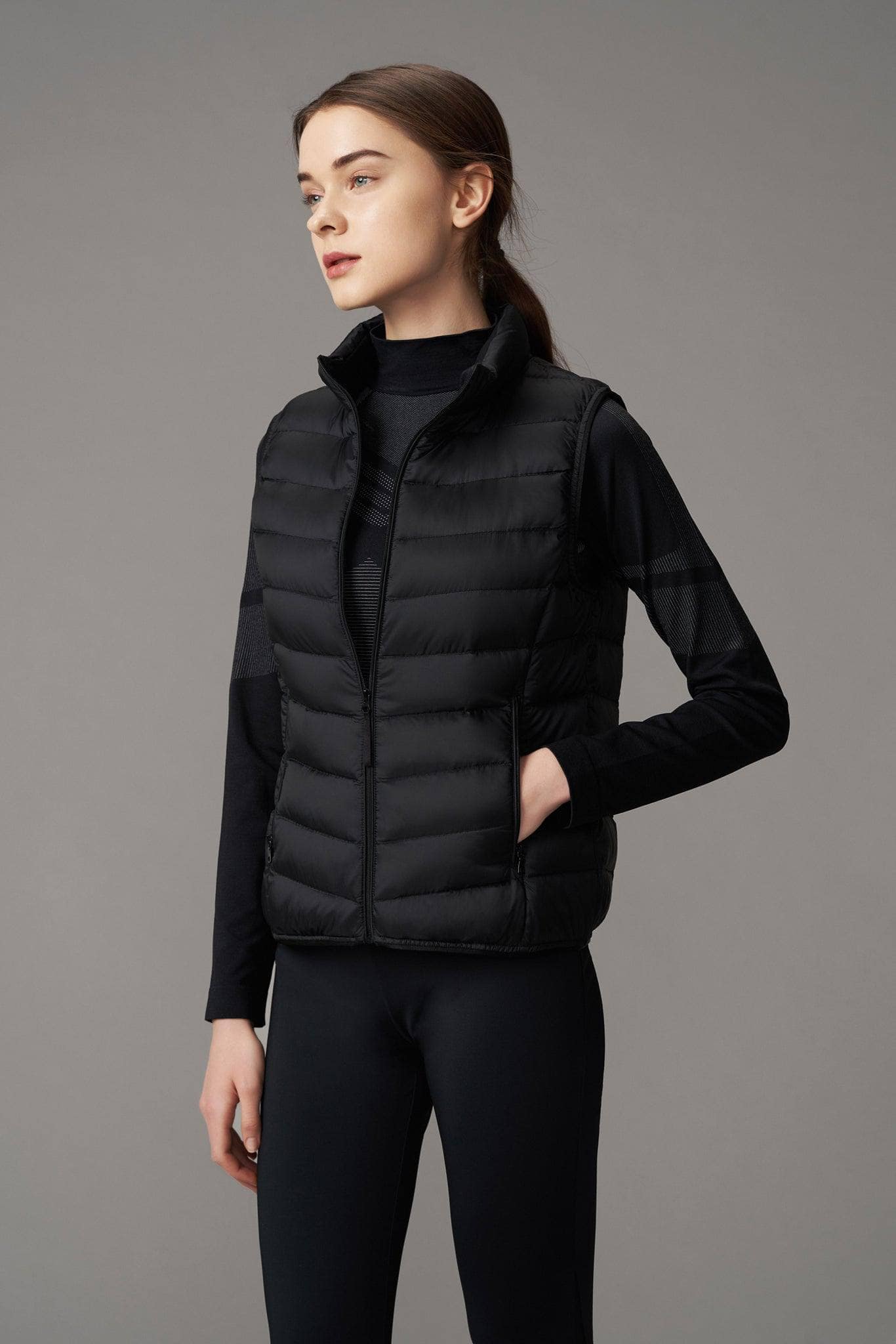 BOSIDENG 2022 Lightweight Down Gilet Gilet 4 / Black