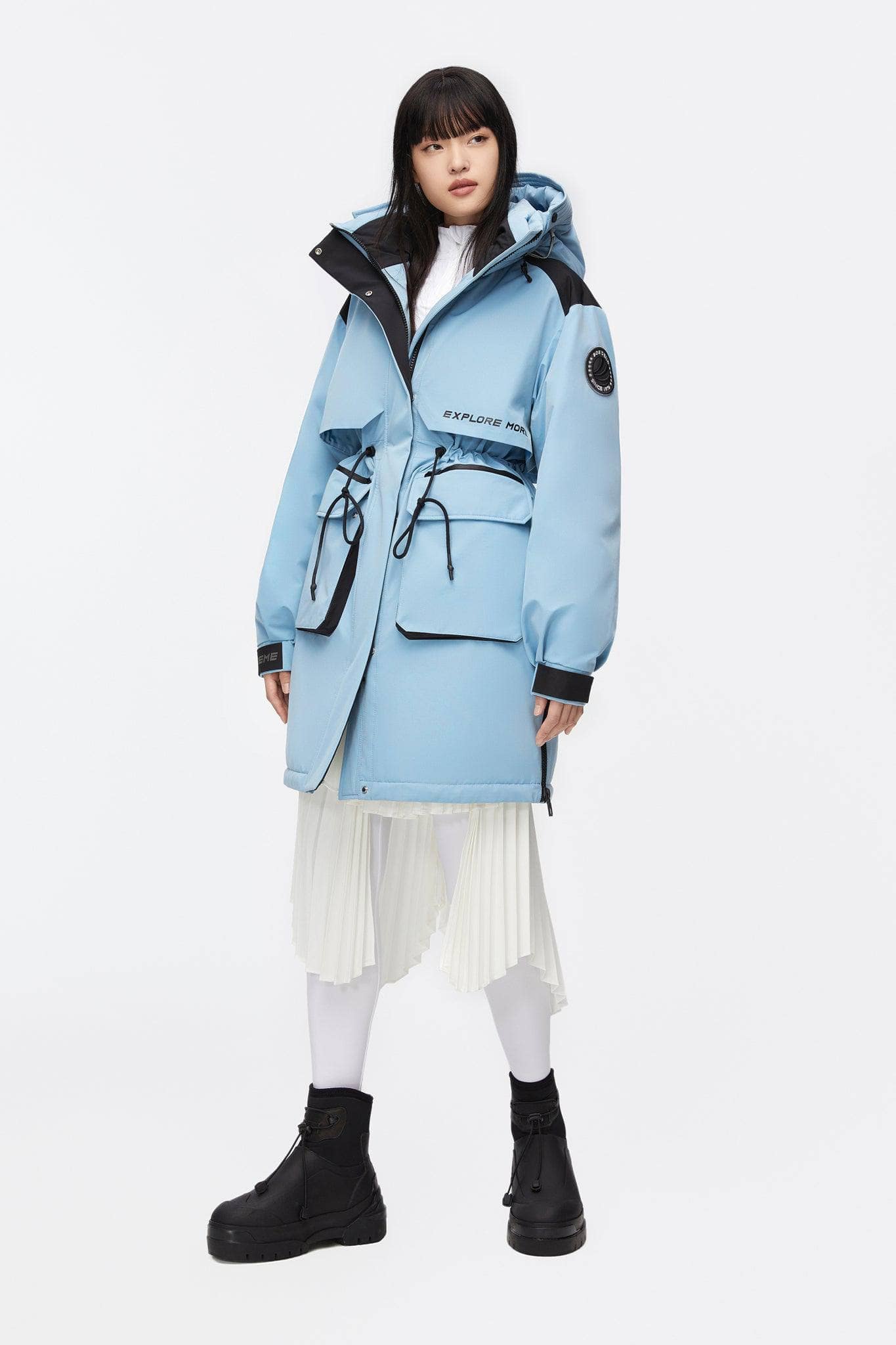 BOSIDENG 2022 Extreme Goose Down Parka Jacket 6 / Blue