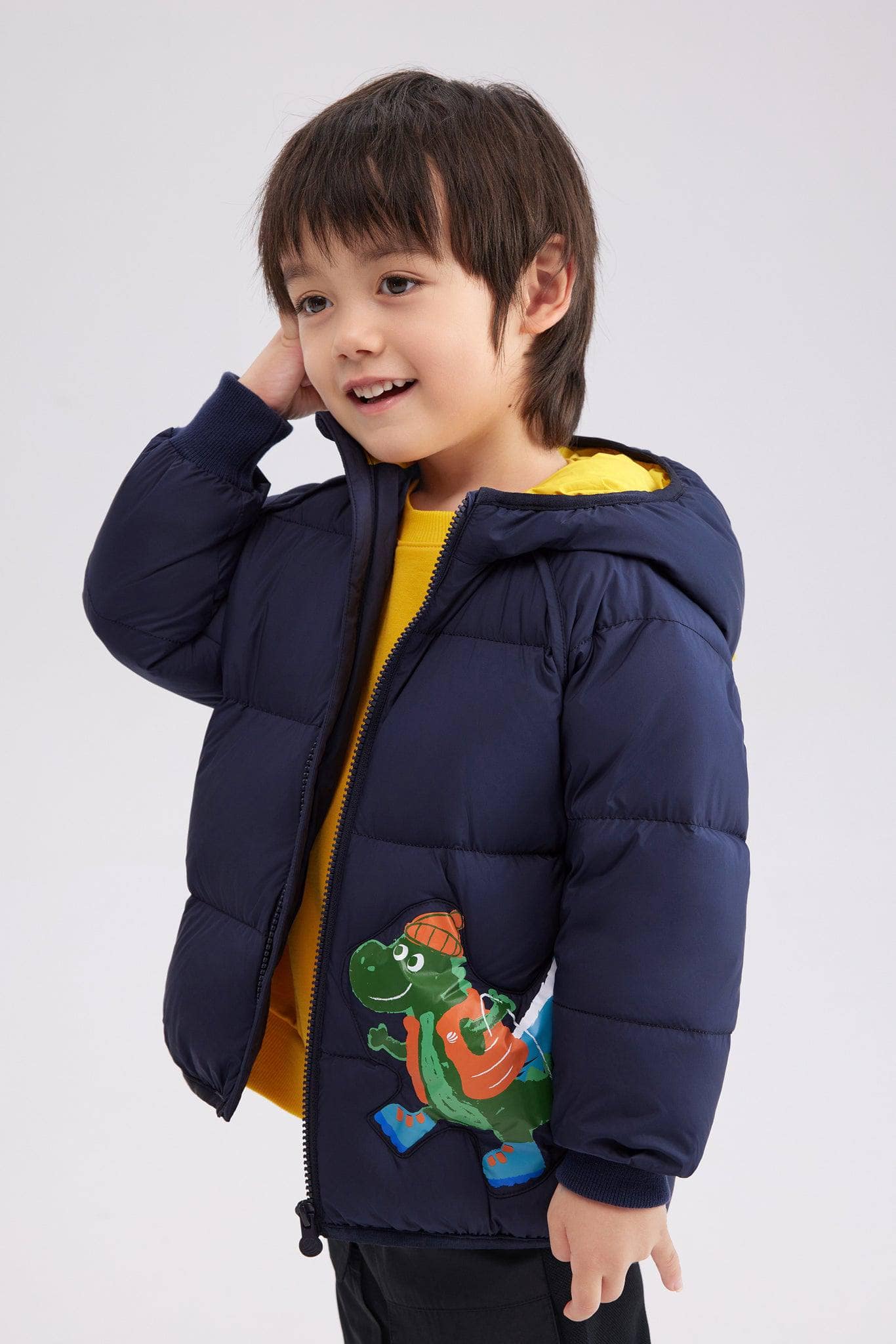 BOSIDENG 2022 Cartoon Hoodie Jacket Jacket