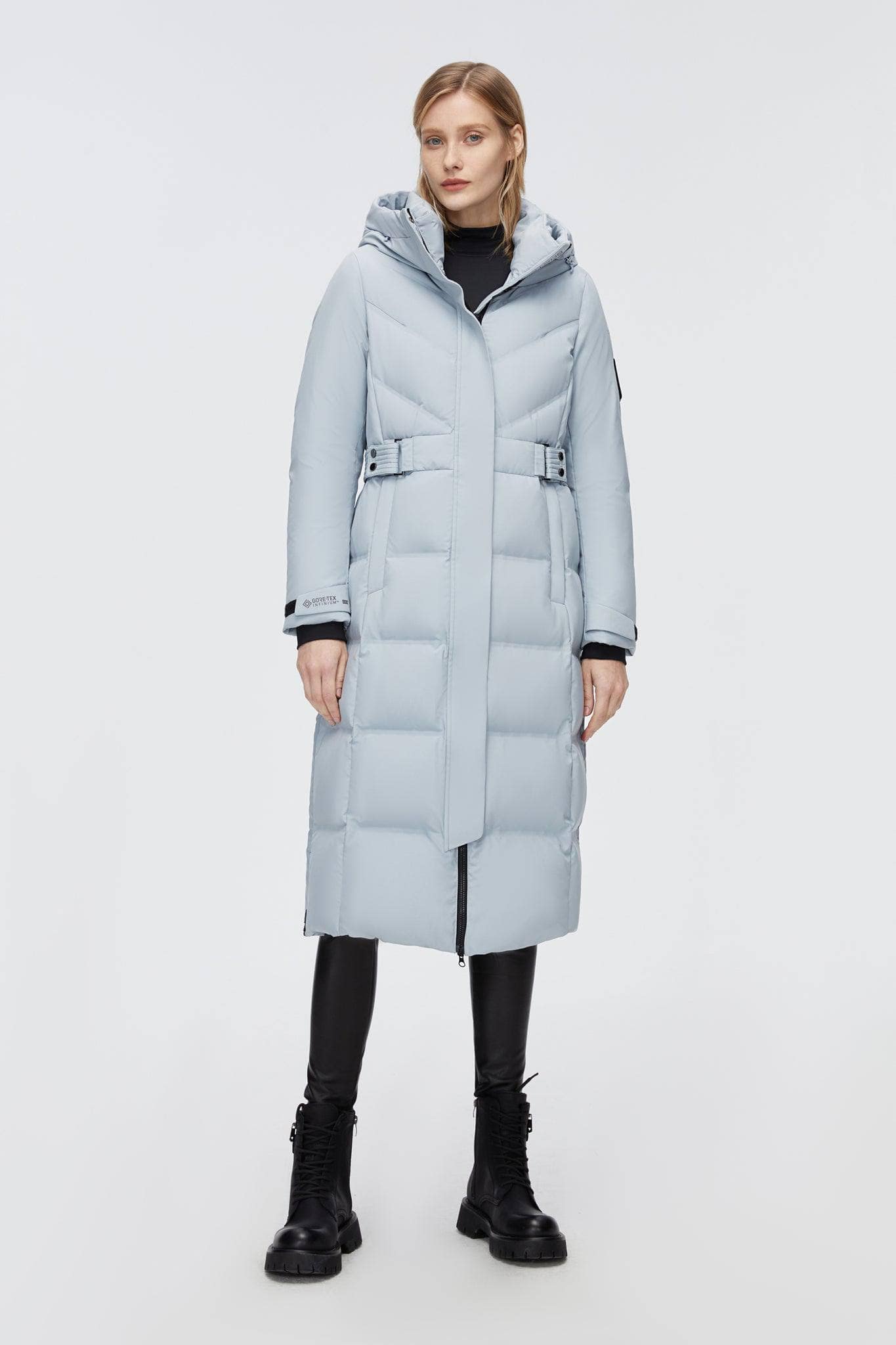 BOSIDENG 2022 GORE-TEX® Full Length Corset Goose Down Jacket Jacket
