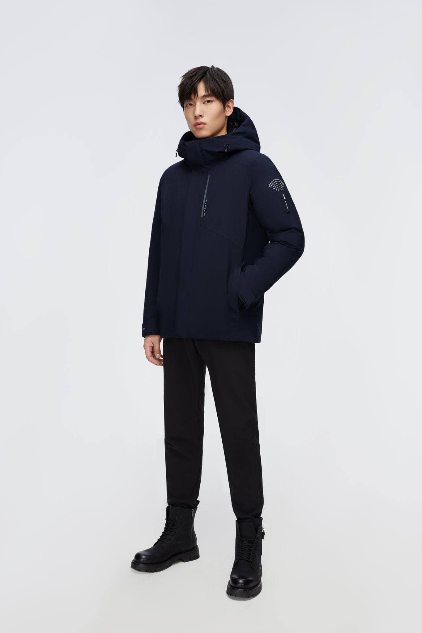 BOSIDENG 2022 GORE-TEX® Goose Down Short Trench Jacket