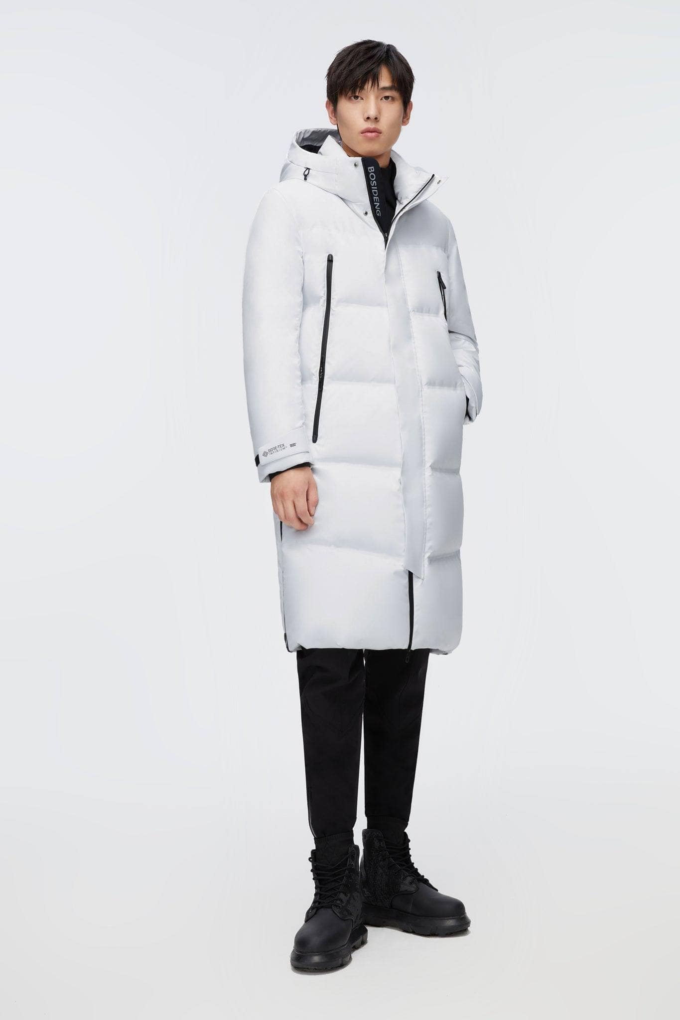 BOSIDENG 2022 GORE-TEX® Goose Down Full Length Jacket XXS / Pearl White