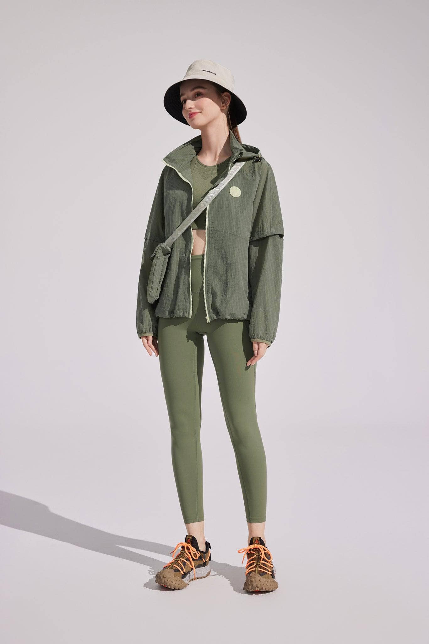 BOSIDENG SS23 Grace Shell Jacket 4 / Olive green
