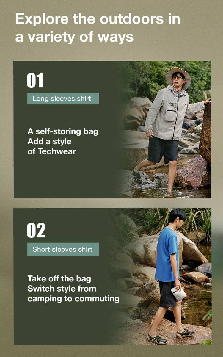 BOSIDENG SS23 Thomas Shell Jacket